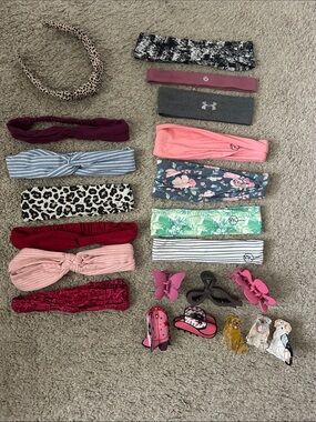 Hair Accessory Bundle - clips and headbands